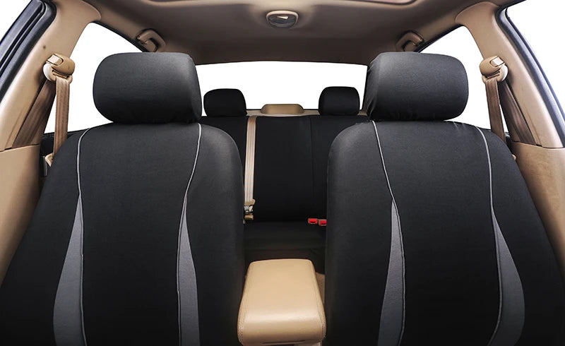 Full Set Car Seat Covers Universal Fit 9 PCS Front Seat Covers & Rear Seat Covers Kit for Audi a4 for 08 Citroen C1 for Corsa D