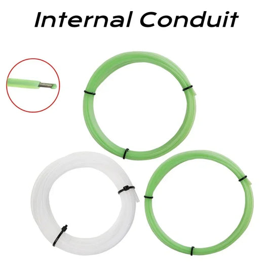 1PC Bicycle Cables Housing Bicycle White Inner Tracking White Inner Lining PVC Fishbone Tube Core Protective Casing Bicycle Part
