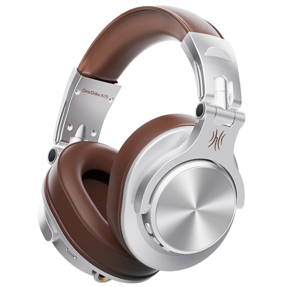 Oneodio A70 Wireless Bluetooth 5.2 Headphones 72Hrs Over Ear Hi-Res Audio 3.5mm/6.35mm Wired Studio DJ Headset With Microphone