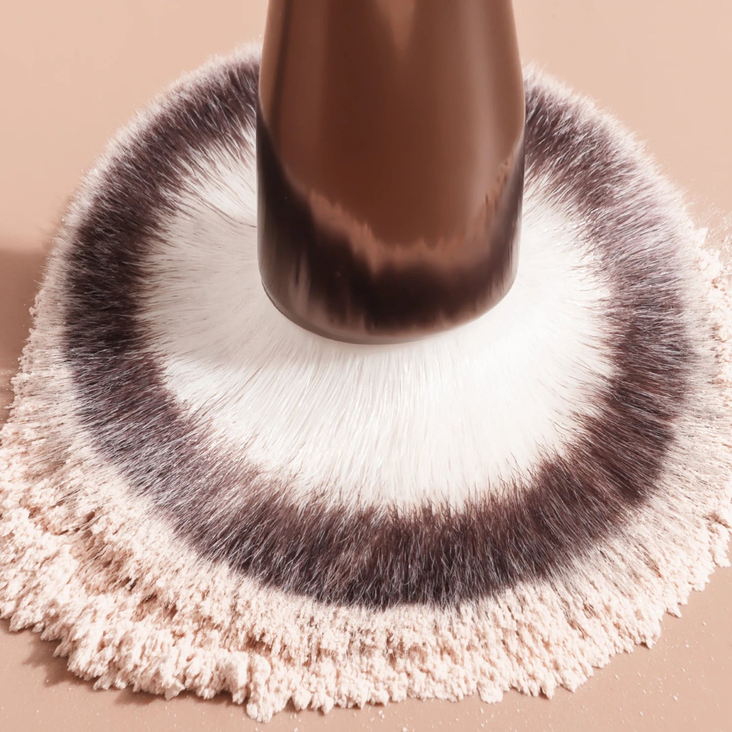 1pc Professional Makeup Brush Includes Dual-Ended Face Brushes Angled Brush Short Handle Foundation Brush