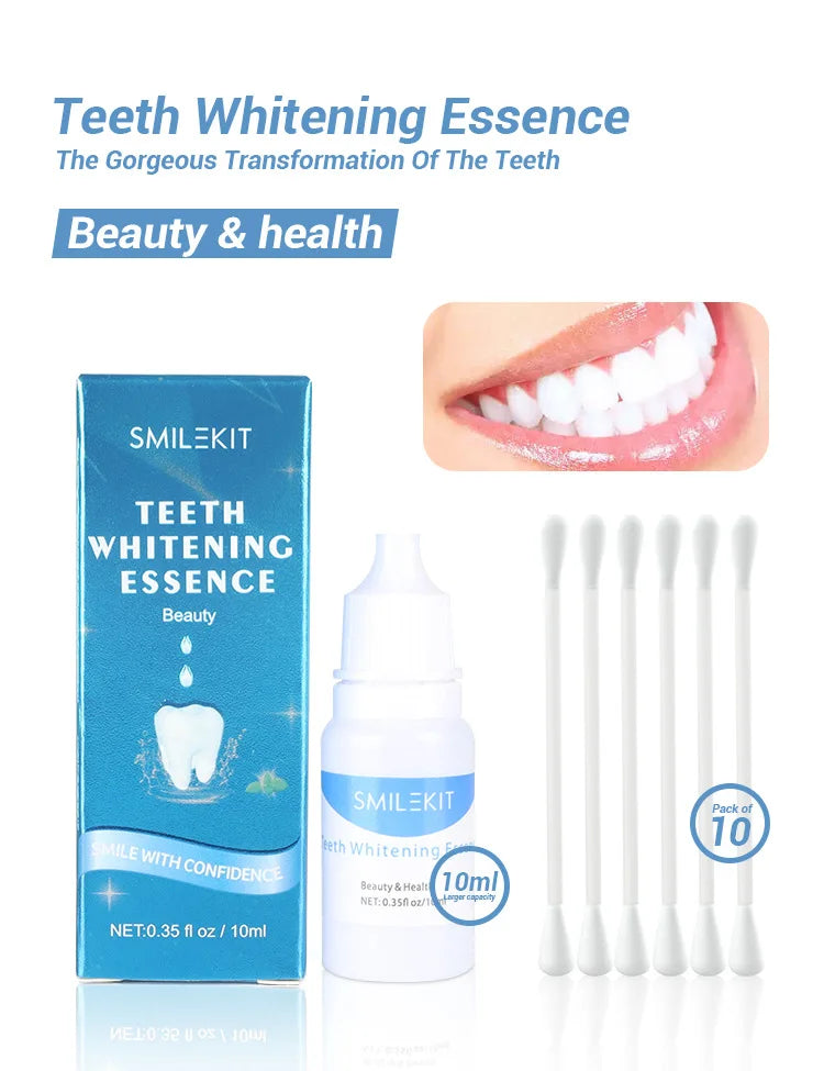 Teeth Whitening Essence Powder Clean Oral Hygiene Whiten Teeth Remove Plaque Stains Fresh Breath Oral Hygiene Dental Tools Set