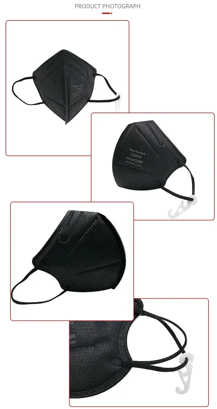 FFP3 CE Masks Safety Dust Respirator Adults 5 Layers Filter Face Mask Mouth Mask FFP2 KN95 Protective Mascarillas