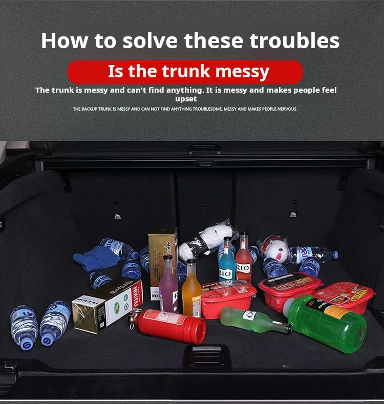 Car Trunk Storage Car Trunk Storage Box Leather Folding And Organizing Box Supplies And Gifts
