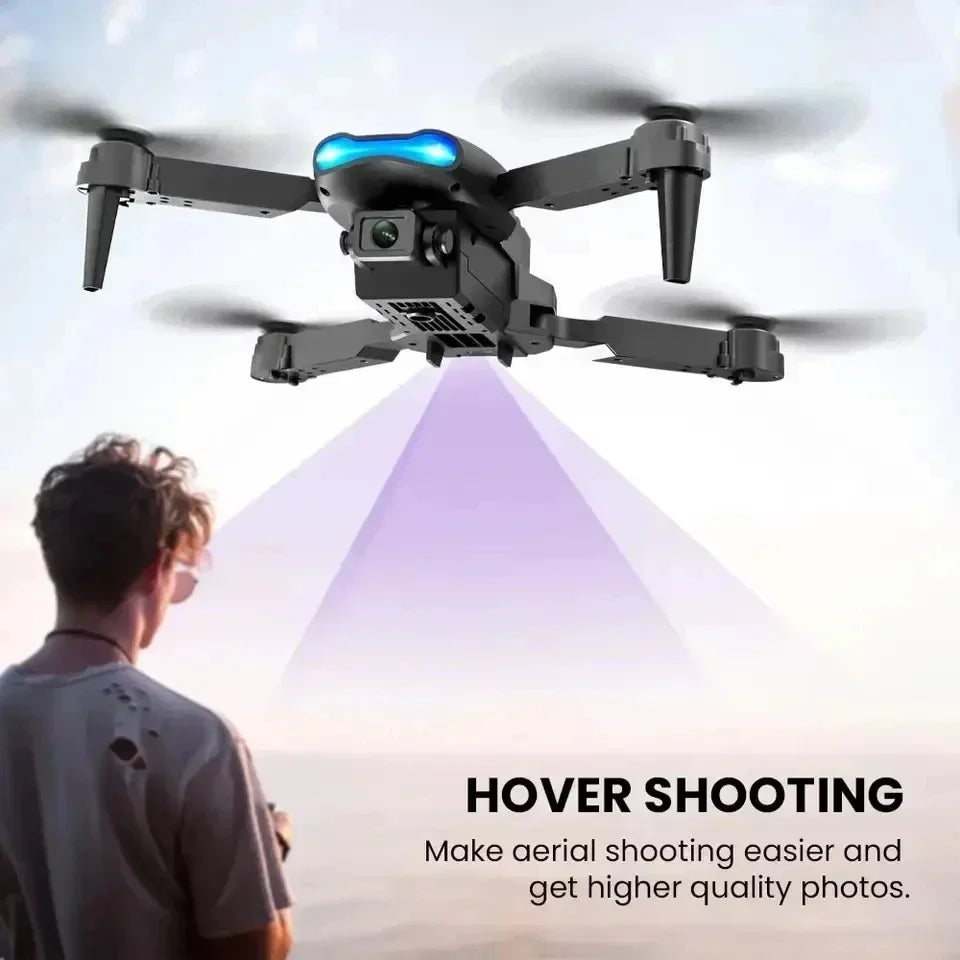 New E99Pro RC Drone 4K Professinal With Wide Angle Dual HD Camera Foldable RC Helicopter 5G WIFI FPV Height Hold Apron Sell