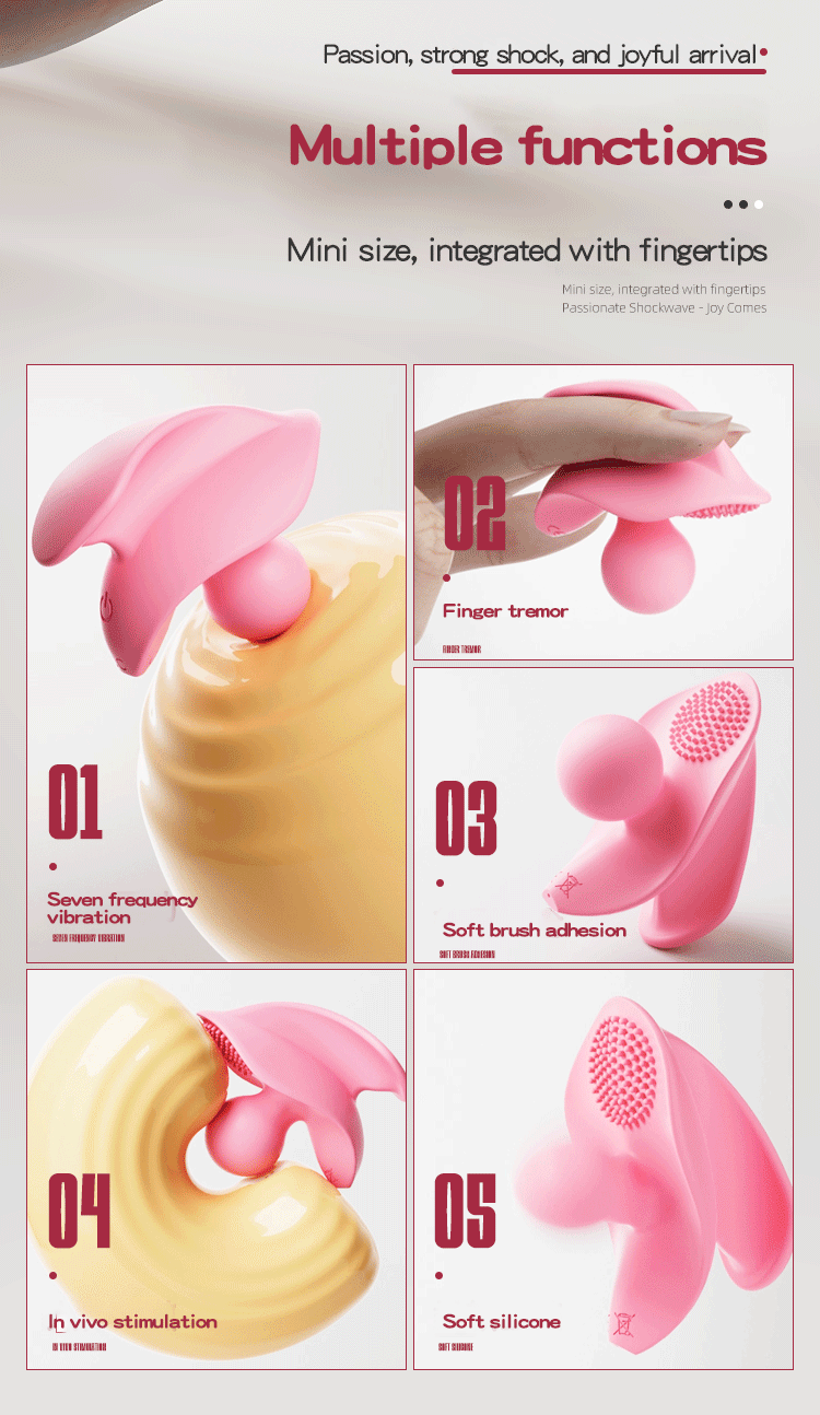 JIUUY Invisible Wear Vibrators for Women Massager Vibrates Clitoris G Spot Jump Egg Sex Products Sextoys Adult Toy