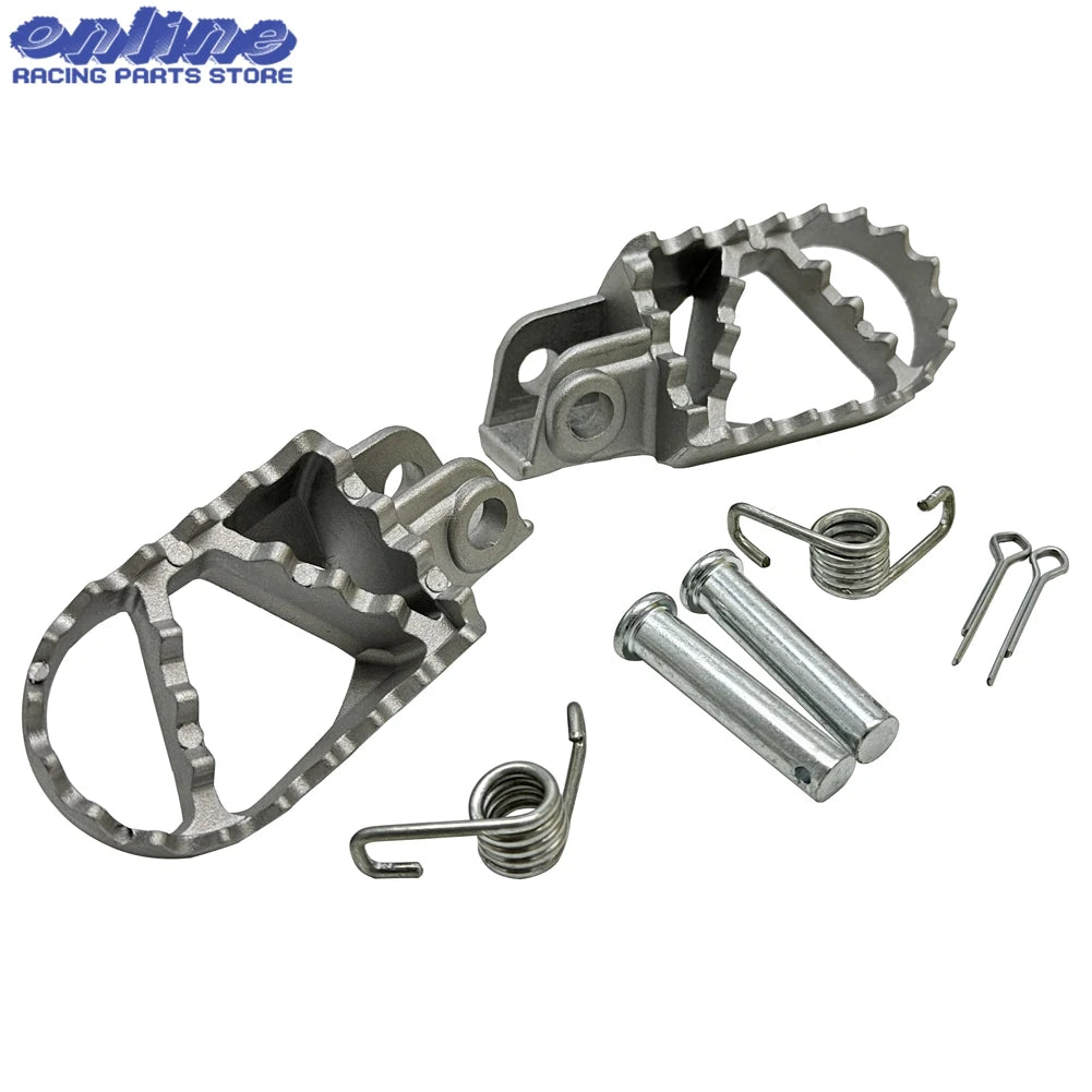 Motorcycle Footrests Foot Peg Pit Dirt Bike Aluminum Front Footrests Pedals For KTM SX 125150 250 SXF XC 250 EXC 450 Motocross