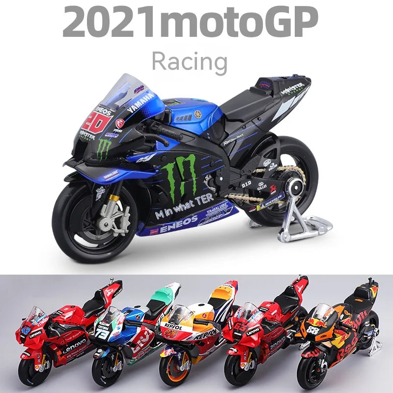 Maisto 1:18 2022 GP Racing Yamaha Factory Racing Team Die Cast Vehicles Collectible Motorcycle Model Toys