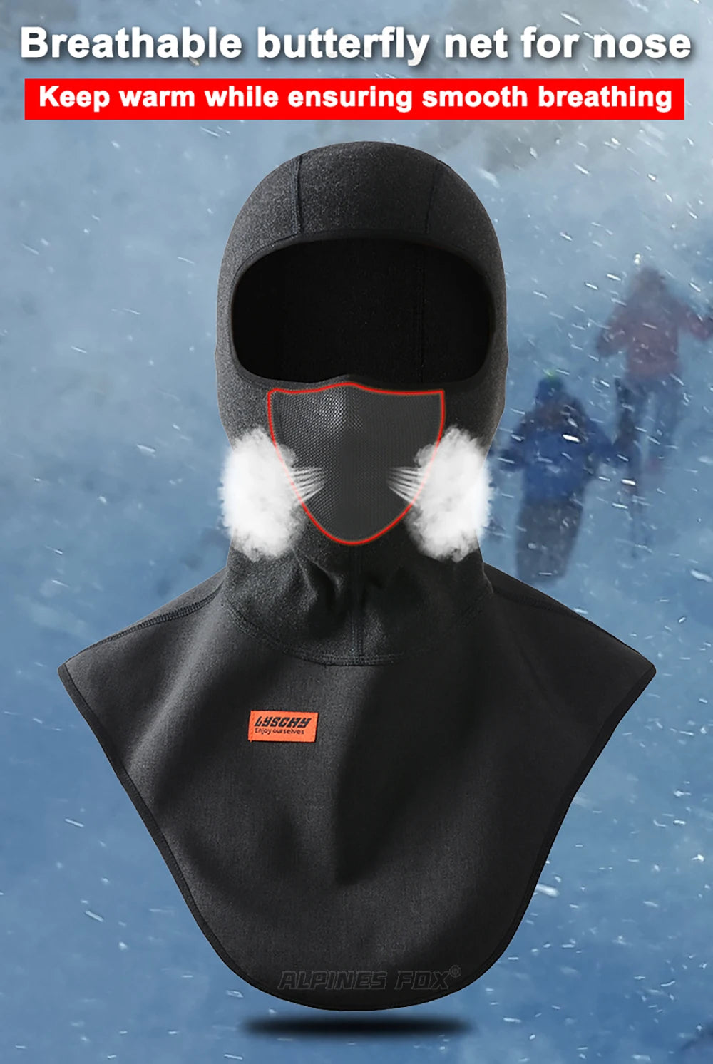Winter Warm Motorcycle Neck Shield Mask Motocross Racing Ski Snowmobile Mask Head Cover Balaclava ATV MTB Cycling Full Face Mask