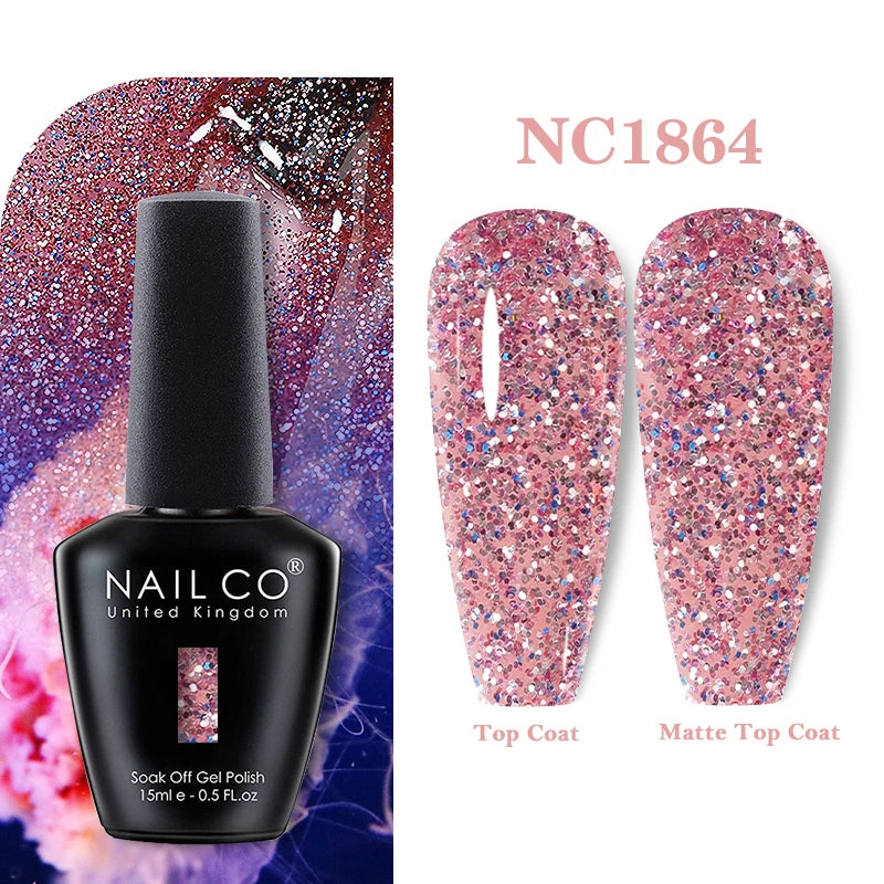 NAILCO Gel Nail Polish 15ml Nail Art Vernis Semi Permanent Soak off UV Gel Polish Gel Manicure Nail Varnish Nail Color Ongles