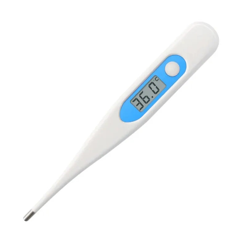 Rigid Hard Tip Waterproof Digital Thermometer Beeper Function Fever Alarm Oral Underarm Child Kid Adult Temperature Monitoring