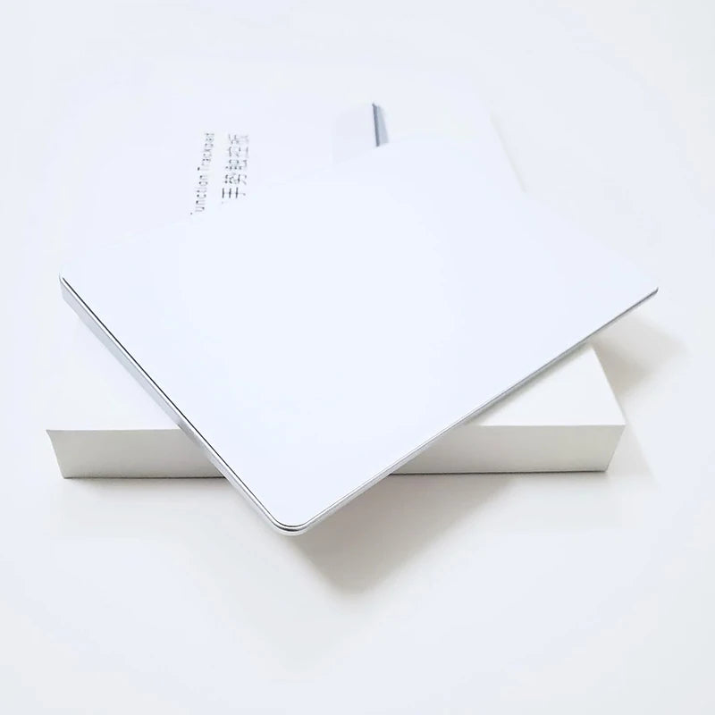 Jomaa Upgraded Wireless Bluetooth Trackpad,Smooth Glass Surface with Multi-Touch, Aluminum USB Wireless/ Wired Win/Mac Touchpad