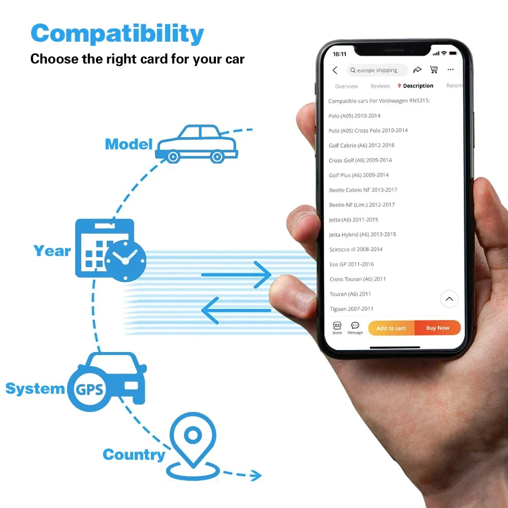 GPS Maps Africa Middle East Version for Mercedes GL/GLA/GLE/GLS-class Car GARMIN Navigation SD Card A2189060604 Free Shipping
