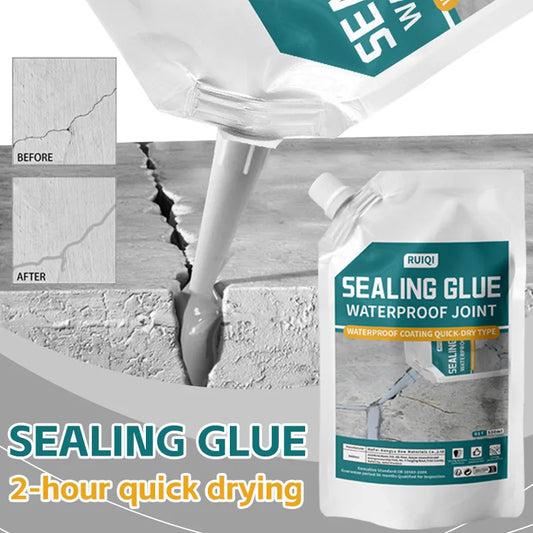 Waterproof Sealant Roof Floor Caulk Glue Concrete Joint Filling Repair Sealants Crack Repair Wall Joint Caulking Adhesive 500ml