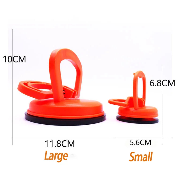 Large Car Dent Fixer Repair Suction Cups Body Repair Puller Car Dent Extractor Orange Suction Cup Repair Tools