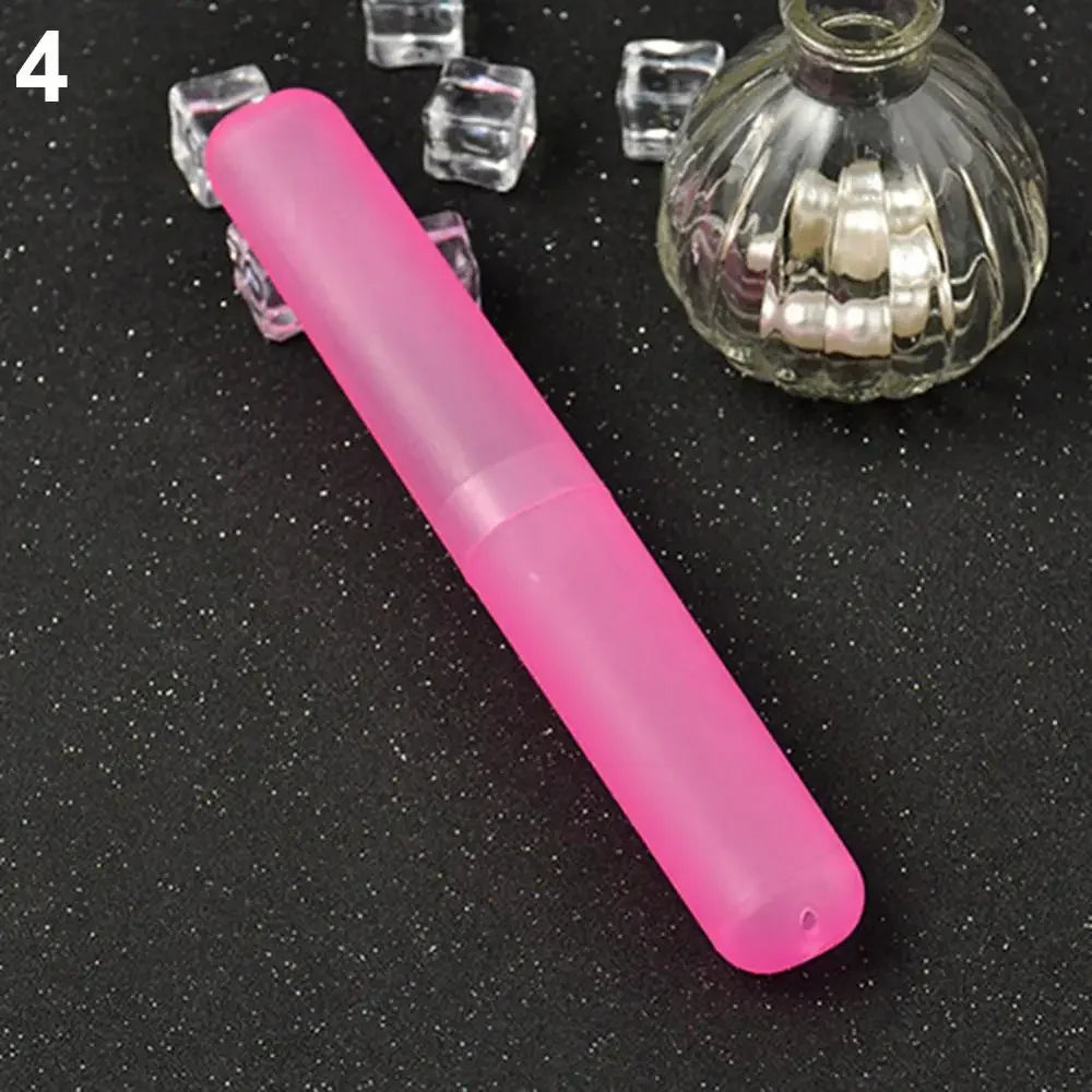 ravel Portable Toothbrush Box, Breathable Toothbrush Storage Box, Frosted Dustproof Toothbrush Protection Box, Toothbrush Cover