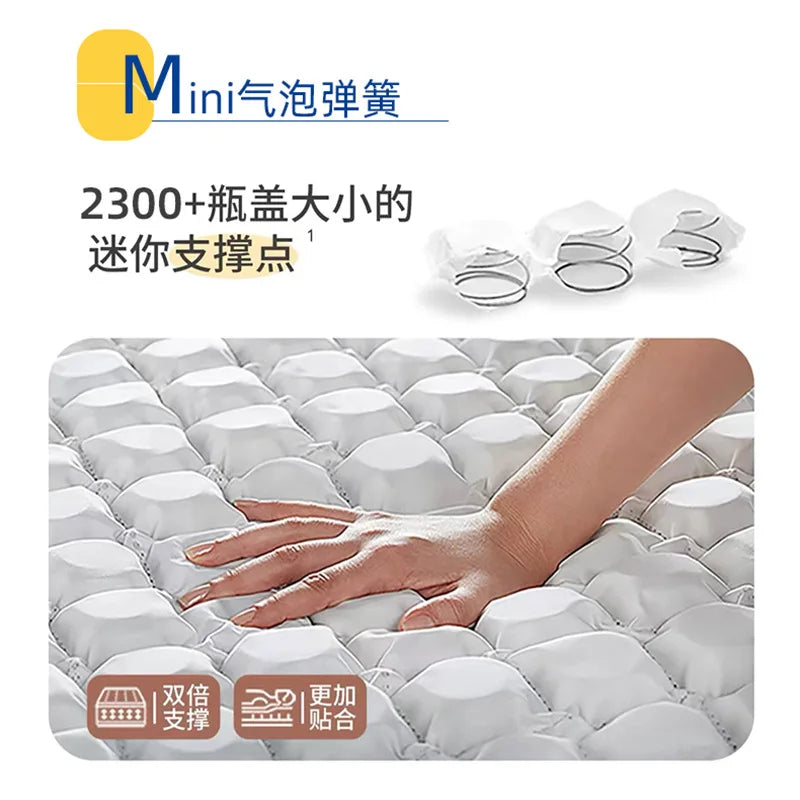 Star Hotel Bed and Breakfast Mattress Double Layer Independent Bag Spring Five Mini   Latex Cotton New
