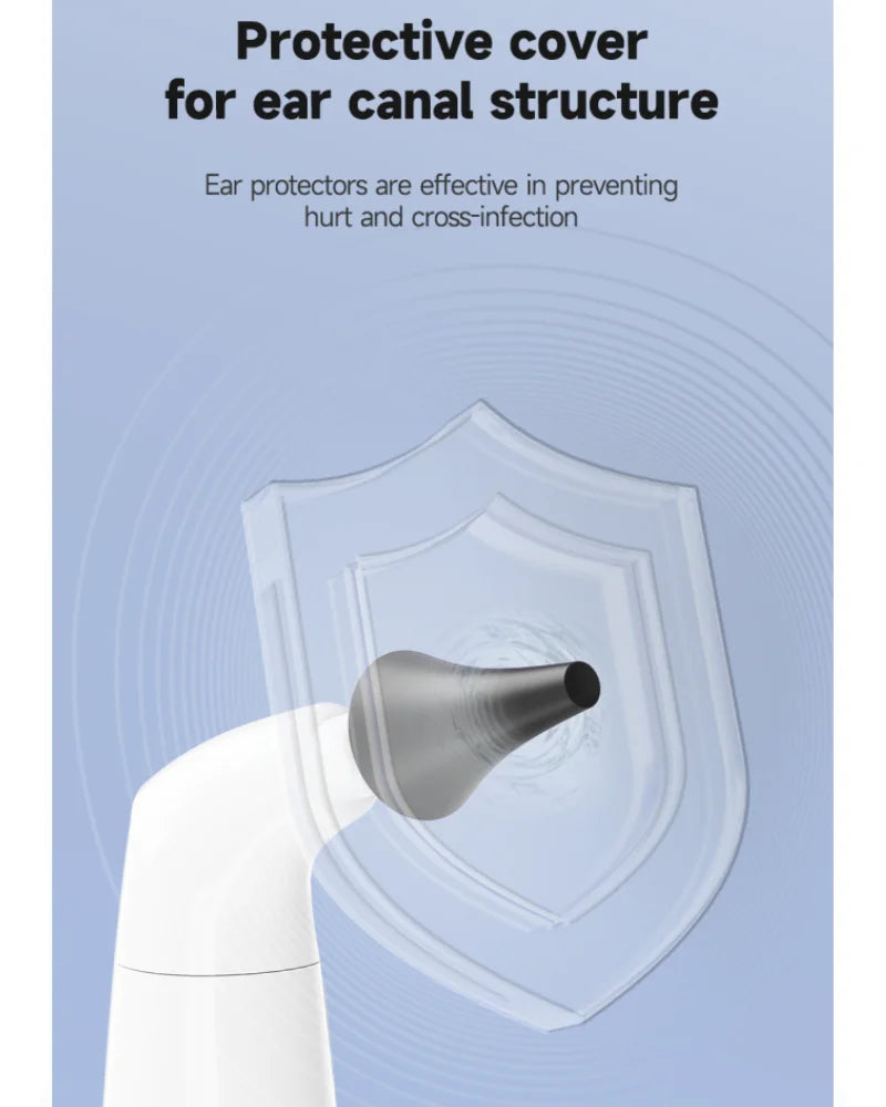 New 3.9mm 1080P HD Wireless Otoscope Ear Camera Ear Clearing Scope With 6LEDs for Kids and Adults Support Android and iPhone