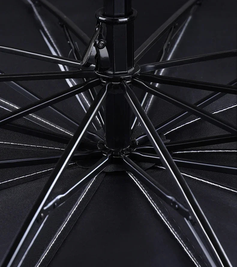 Car Titanium Silver Sun Shade Umbrella Portable Foldable Car Thermal Insulation Expansion and Contraction Windshield Umbrella