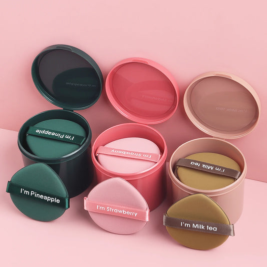 powder puff, 7pcs/box super-soft cushion  wet make-up sponge foundation powder powder BB cream special make-up tool