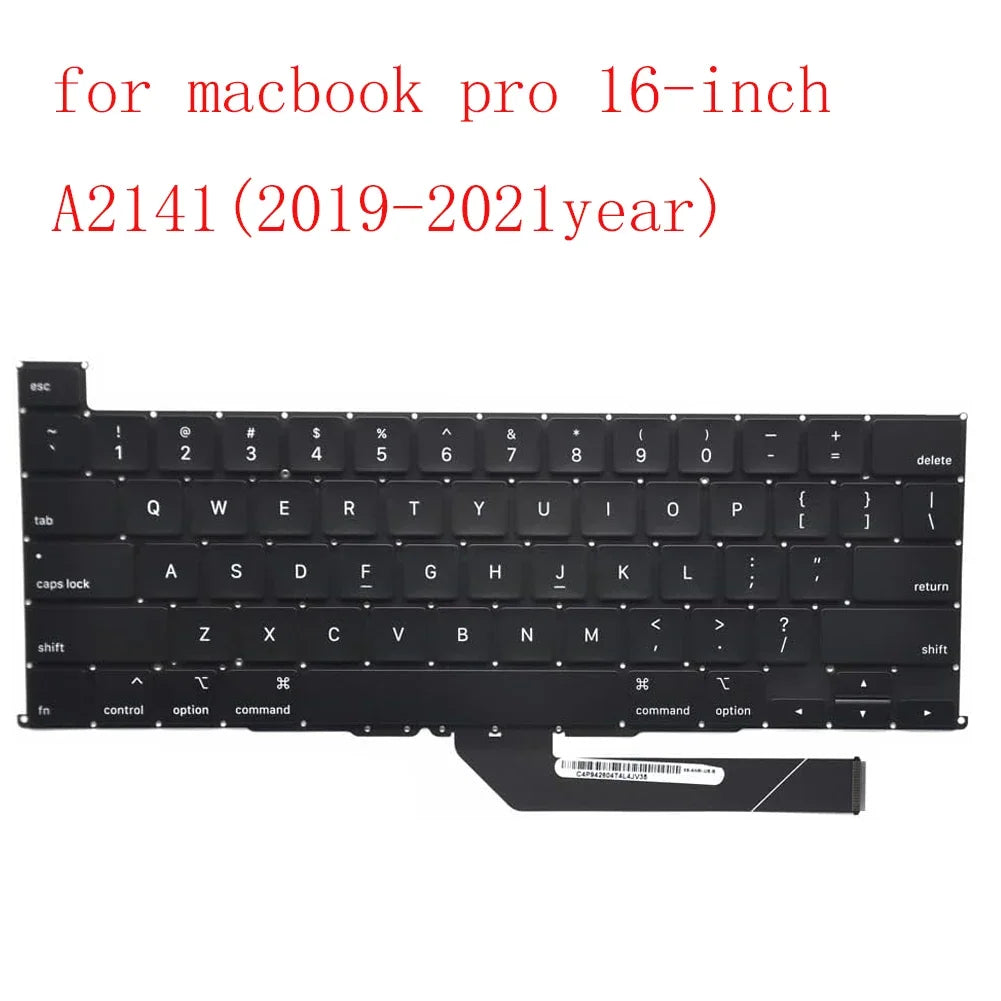 Replacement Keyboard for A1706 A1708 A2141 A2179 A2251 A2337 A2289 A2338 A2442 US Layout