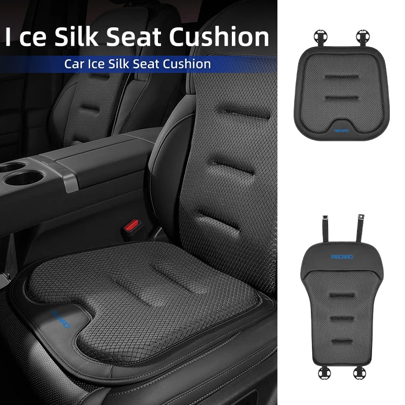 Car Seat Cushion Cover Backrest Protective Pad Accessories For Recaro Racing Auto Accessories