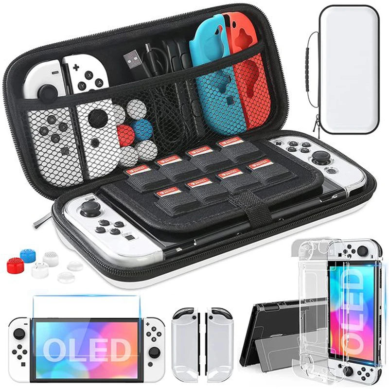 Pouch Protector Bag For Nintendo Switch & OLED Joycon Joy Con Case Carcasa Protection Fundas Shell Game Accessories Skin Cover