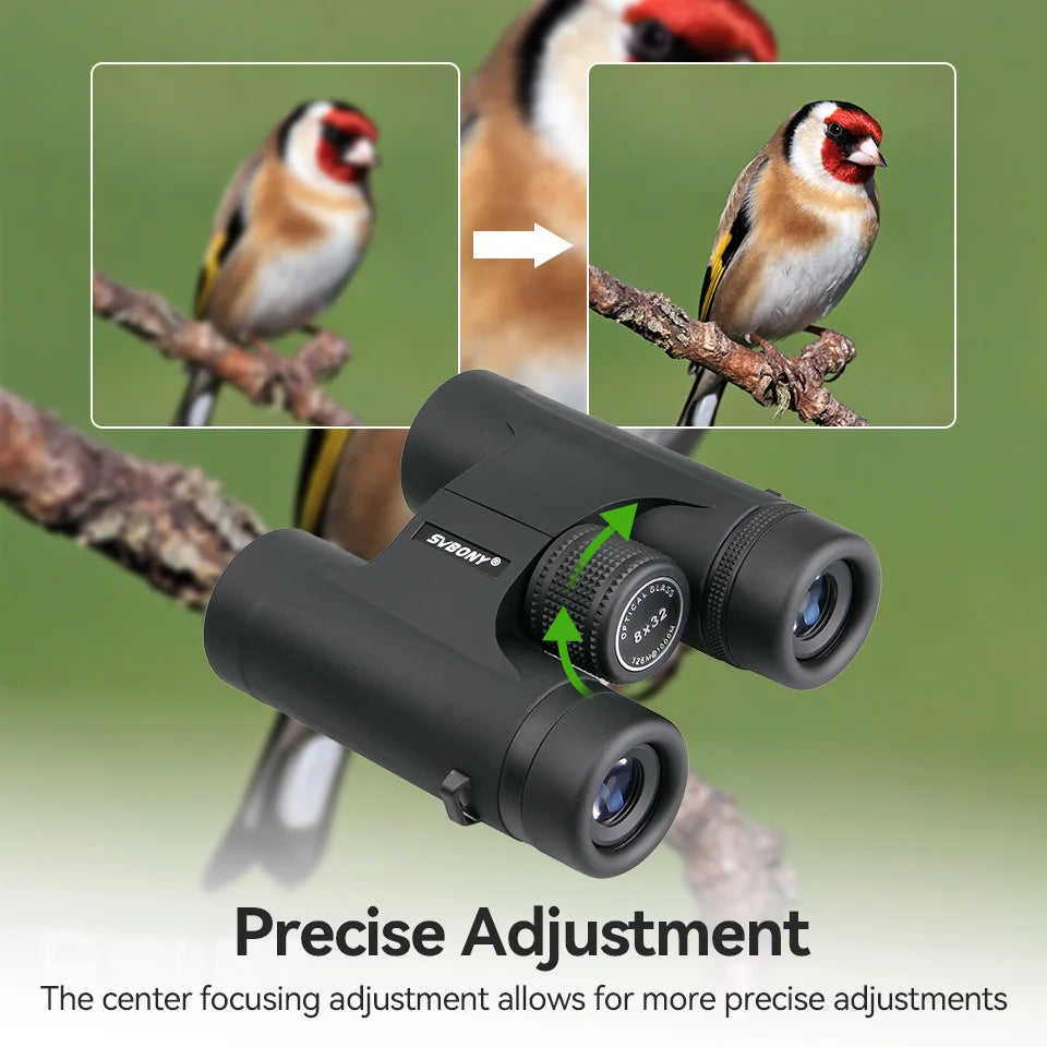 Svbony F9333A/F9333B Binoculars 10X42/8X32 Telescope Powerful Professional HD Long Range Camping Equipment For Traving Suvival