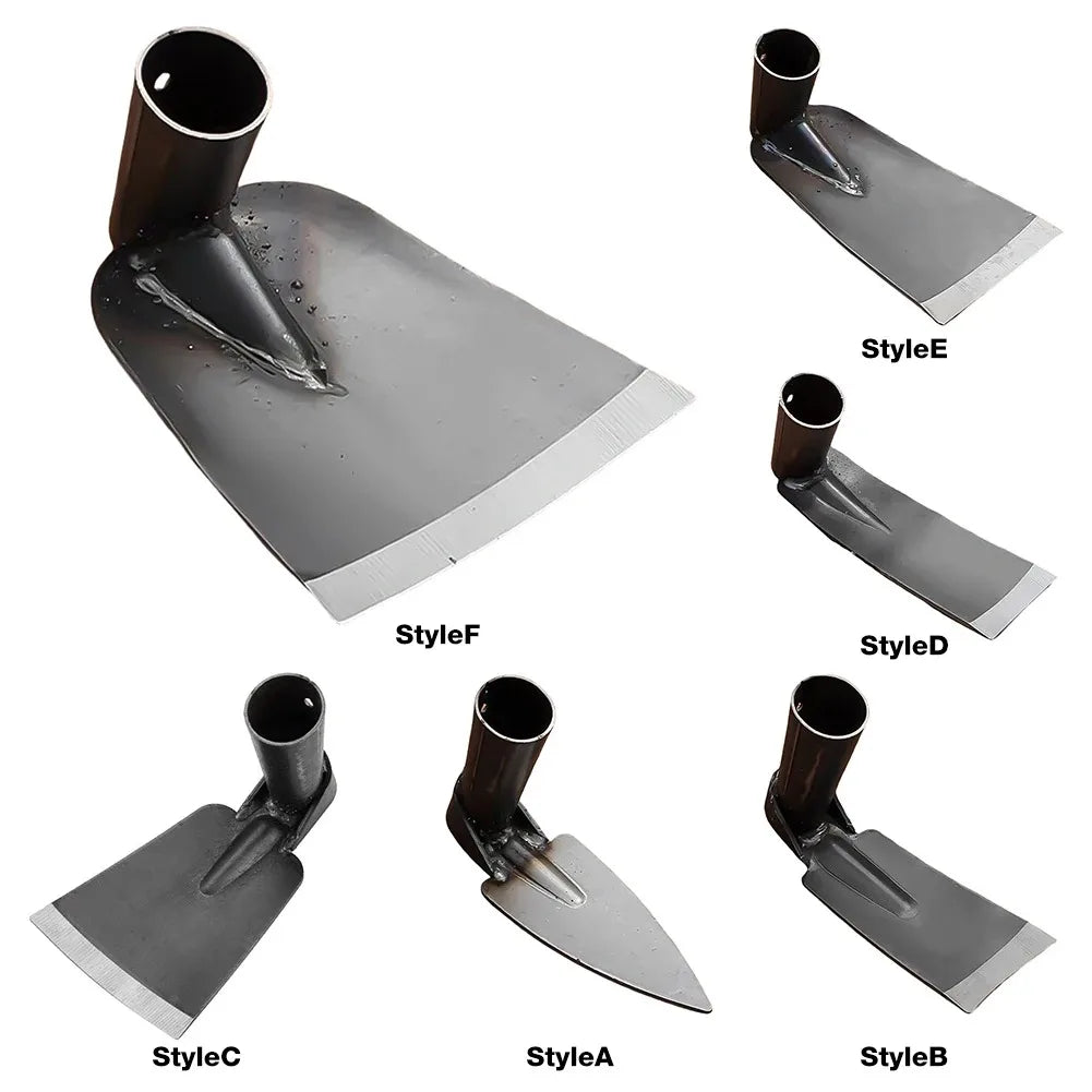 Durable Garden Hoe Household Outdoor Farming Tools Forging Weeding Hoe for Digging Soil Planting Vegetables Flowers Tools Set