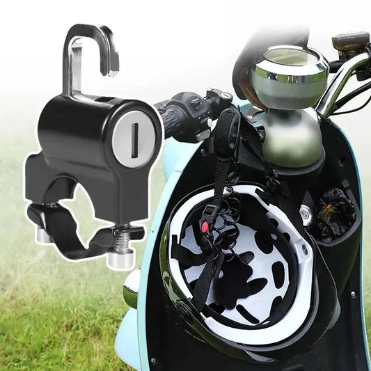 Motorcycles Helmet Lock Anti-theft Helmet Lock Handlebar Mount Motorcycle Electric Motorbike Security Lock Accessories