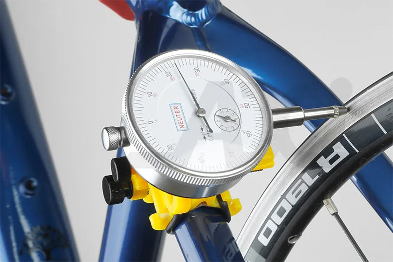 Bicycle Portable Installation Dial Indicator Mini Wheel Adjustment Tool Triple Tuning Applicable Wheel Set MTB Bike Rims Tools