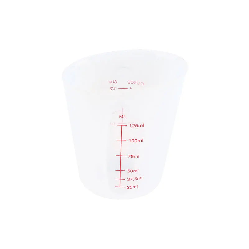 Kitchen Measuring Tools Silicone Measure Cup 250ml/500ml Liquid Measuring Cup Dosing Utensils Pink/ White Measuring Jug