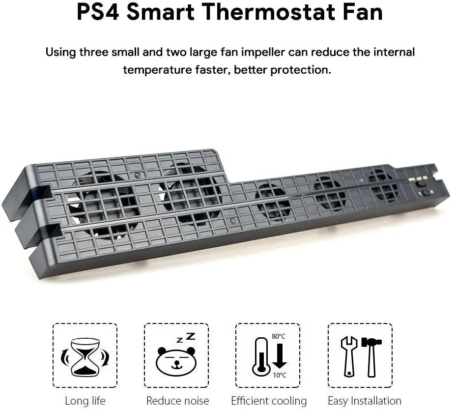 Cooling Fan Cooler DC 5V For Sony PS4 Pro Slim Game Console Playstation Play Station PS 4 Refrigerator USB Ventilator Portable