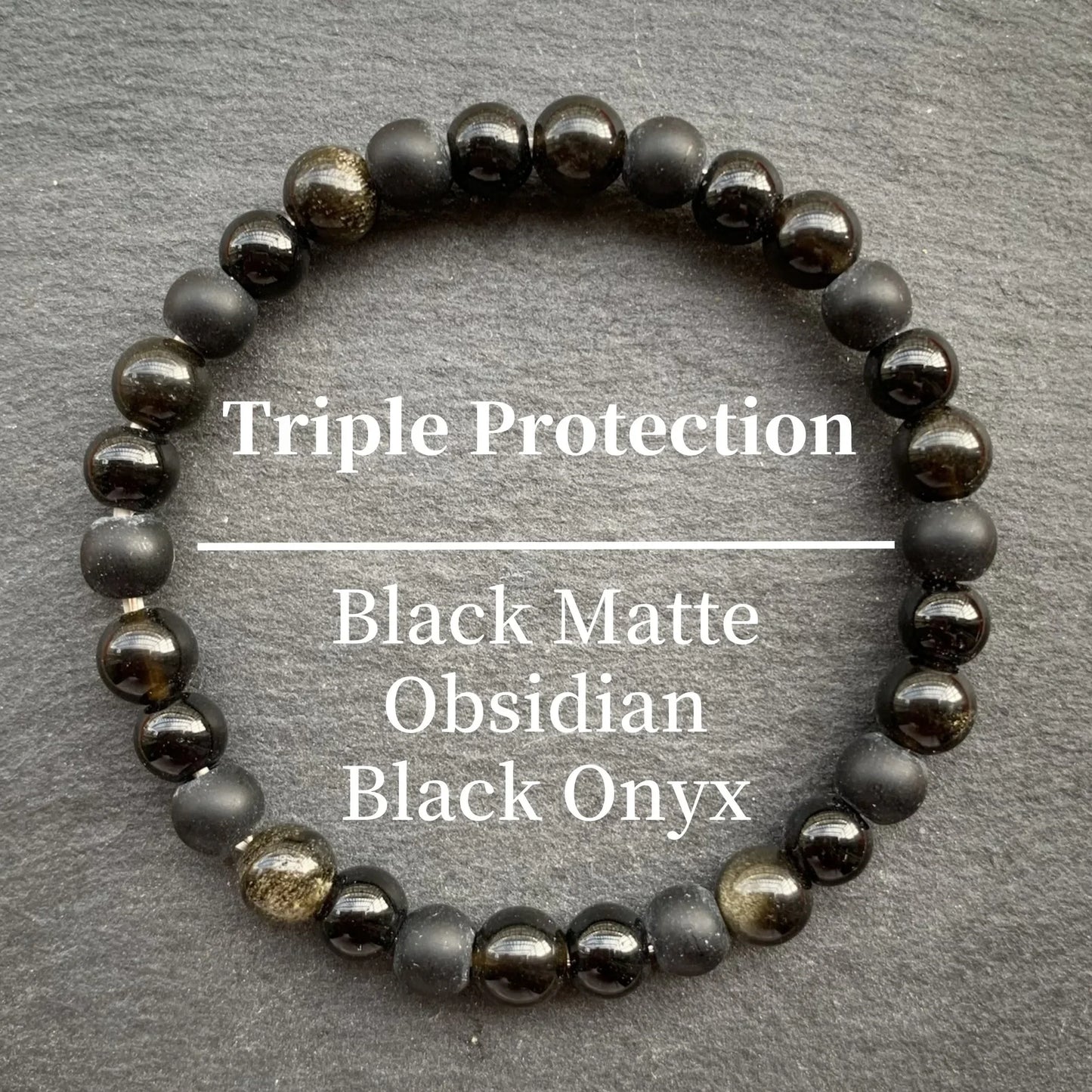 Handmade Tiger Eye Stone Beaded Elastic Bracelet Green Dongling Cross-Border Bestseller Jewelry Accessories from China