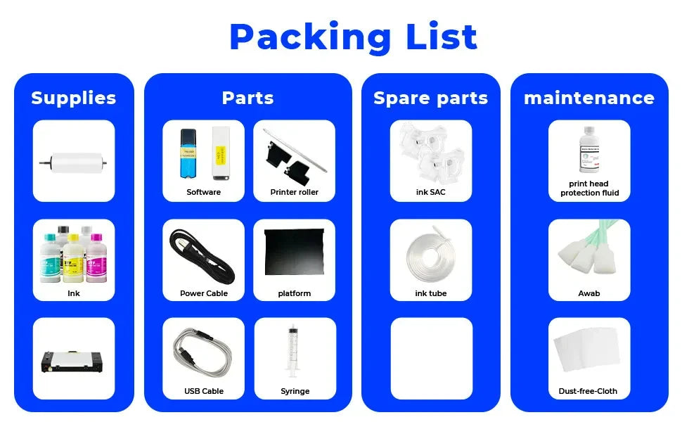 Punehod 8.2inch A4 L800 Dtf Printer Bundle With Oven High Resolution Direct To Film Printing Machine-Best For DIY T-Shirt