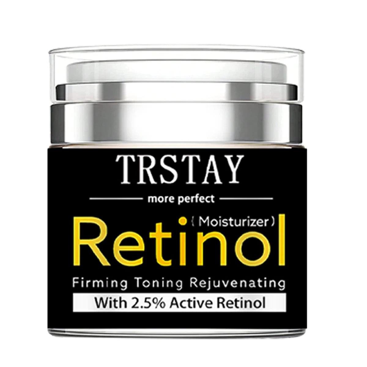 Retinol Firming and Refreshing Face Cream, Mild and Non Irritating, Smoothes Wrinkles, Reduces Fine Lines, Moisturizes and Moist