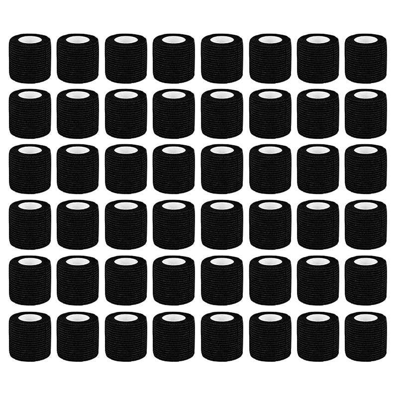 CNKESS Wholesale 6/12/24/48pcs Tattoo Bandage Anti-slip Athletic Nonwoven Disposable Waterproof Self-adhesive Elastic Bandage