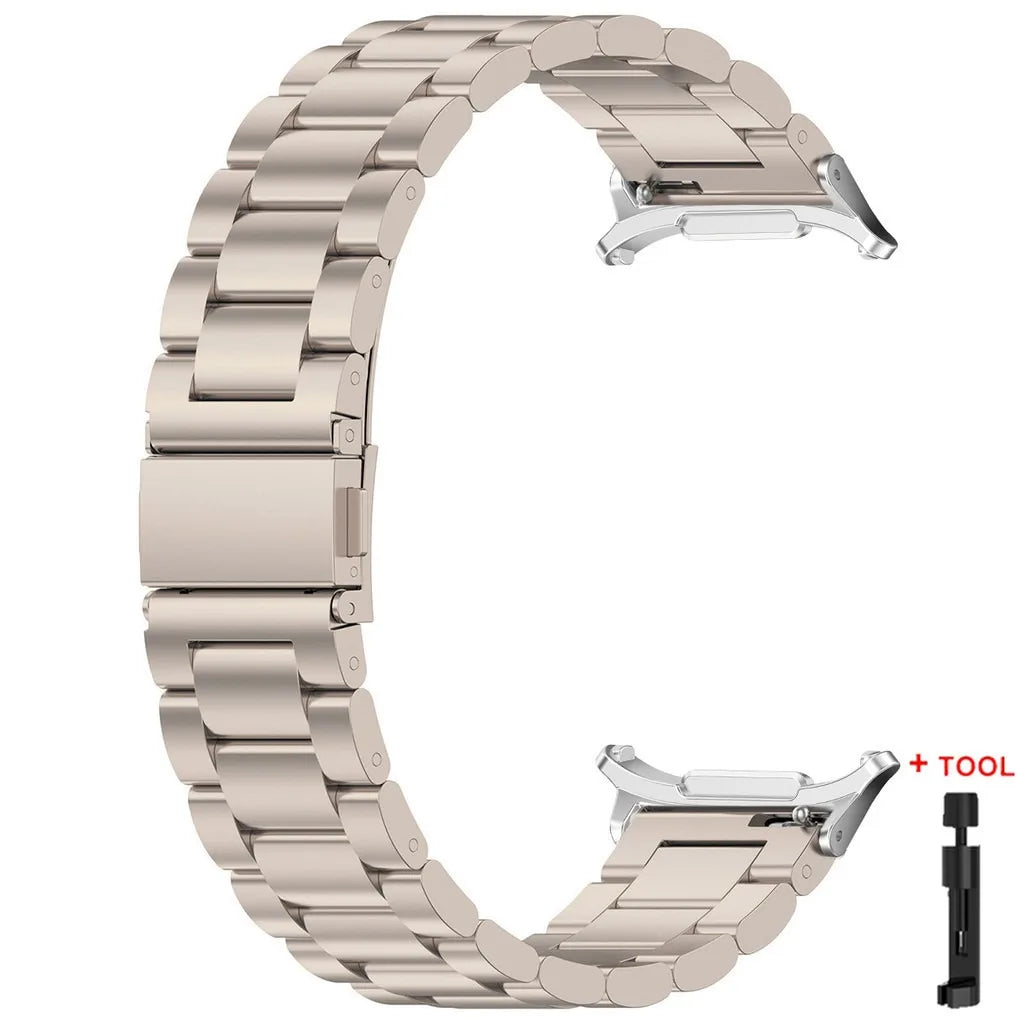 Metal Stainless Steel Strap for Samsung Galaxy Watch 7 Ultra 47mm Quick Bracelet for Galaxy Watch 7 Ultra Replacement Wristband
