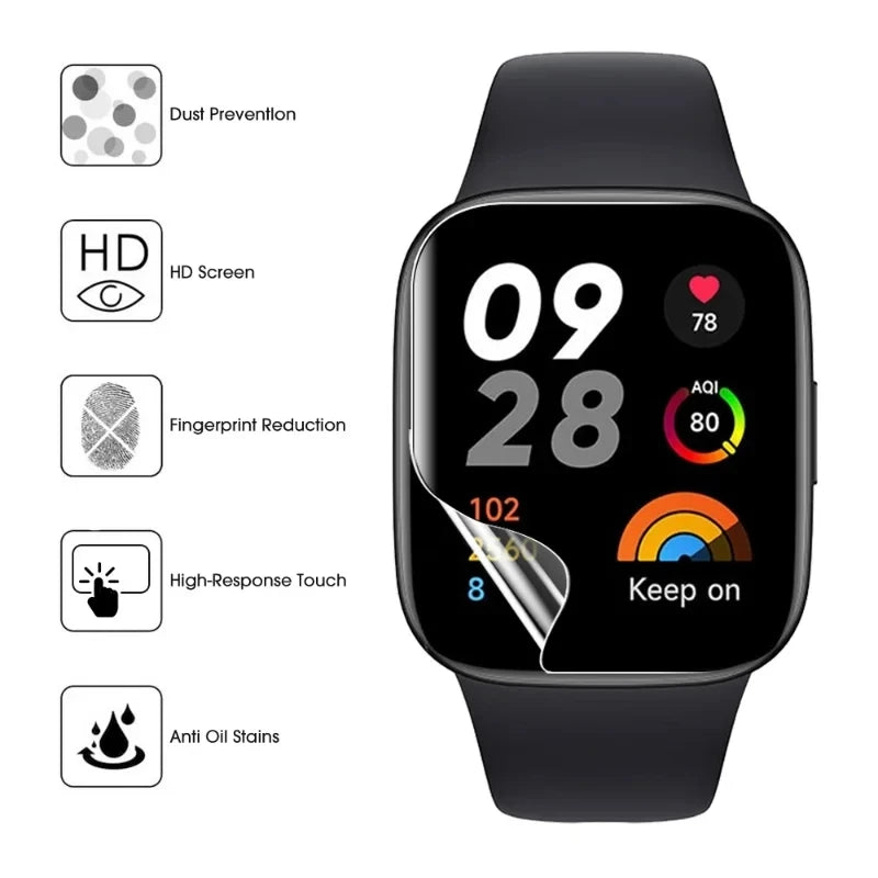 5Pcs Hydrogel Film for Apple Watch Ultra 9 8 7 6 SE 5 4 3 2 Screen Protectors iWatch Series 49mm 45mm 42mm 44mm 41mm 40mm