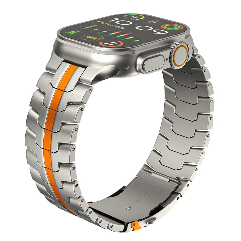 Stainless Steel Strap For Apple Watch Series 11 10 9 8 SE 3 46mm 45mm 42mm 44mm Metal Bracelet Band For iWatch Ultra 3/2/1 49mm