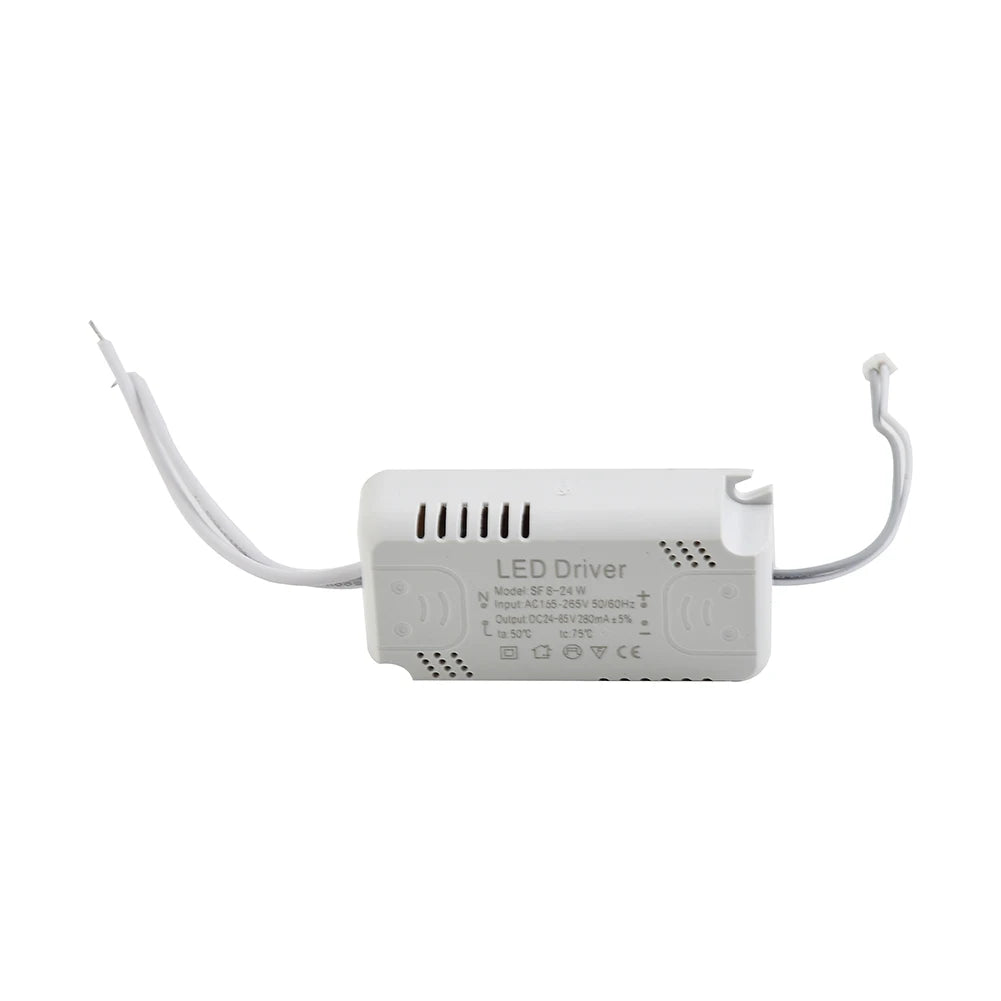 LED Driver Adapter 240-300mA 8-24W 24-40W 40-60W 60-80W AC165-265V Lighting Transformer Panel For Led Lights