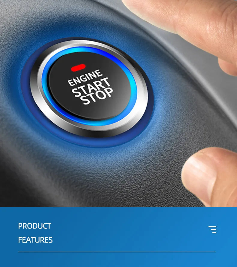 Car Alarm keyless entry start Systems Remote Central Door Lock Keyless System Auto Car SUV Anti-theft Tunning parts PKE