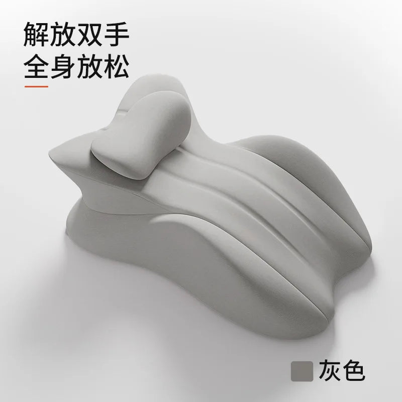 Multi-functional Ergonomic Pillow for Prone Sleeping, Phone Use, Reading, Slow-Response Support for Couples and Lovers