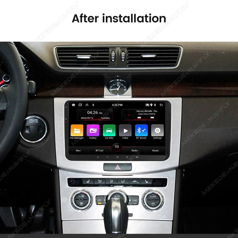7/8/9" Android13 BT GPS Car Multimedia Radio for Volkswagen VW Golf 5 6 Polo Passat B6 B7 CC Skoda Jetta Tiguan Touran GOLF POLO