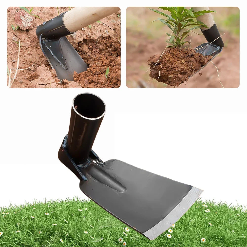 Durable Hoe for Digging Soil Agricultural Hoe Forging Weeding Hoe for Planting Vegetables and Flowers