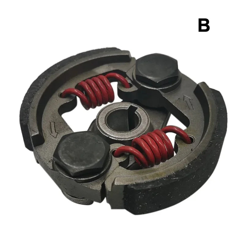 2 Stroke 47cc 49cc Complete Alloy 2/3 Shoe Clutch Pads Springs Gas Motorcycle Minimoto Pocket Bike Mini Dirt Bike Quad ATV