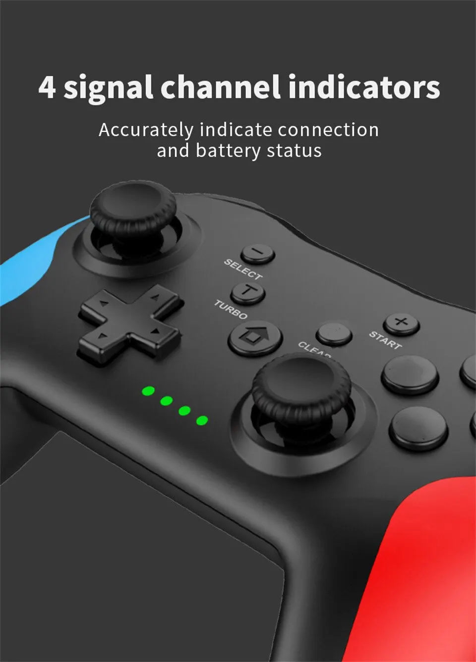 GAMINJA MG25Z Wireless Controller Bluetooth Gamepad For Nintendo Switch PS3 PC Joystick Dual Vibration Gamepad Lag Free