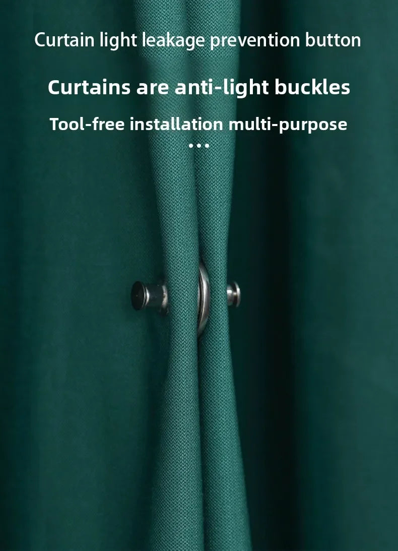 Strong Magnetic Clips Grab a Curtain Parts Bedroom Curtains Accessories Flexible Rails for Curtains Curtain Tongs Pin Magnets