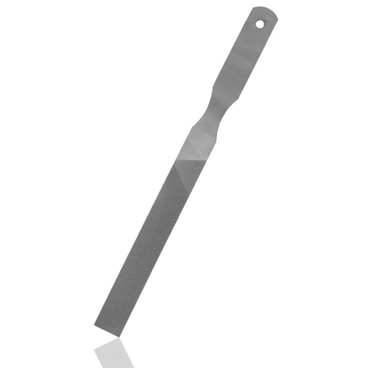 6-inch flat mid-cut file, double/single cut axe file, high carbon steel metal handle hand file, suitable for wood, metal, etc