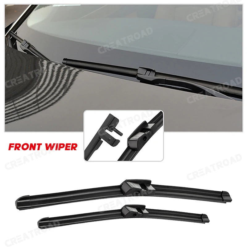 Wiper LHD Front Wiper Blades For BMW 5 Series F07 F10 F11 2011 - 2016 Windshield Windscreen Window Rain Brushes 26"+18"