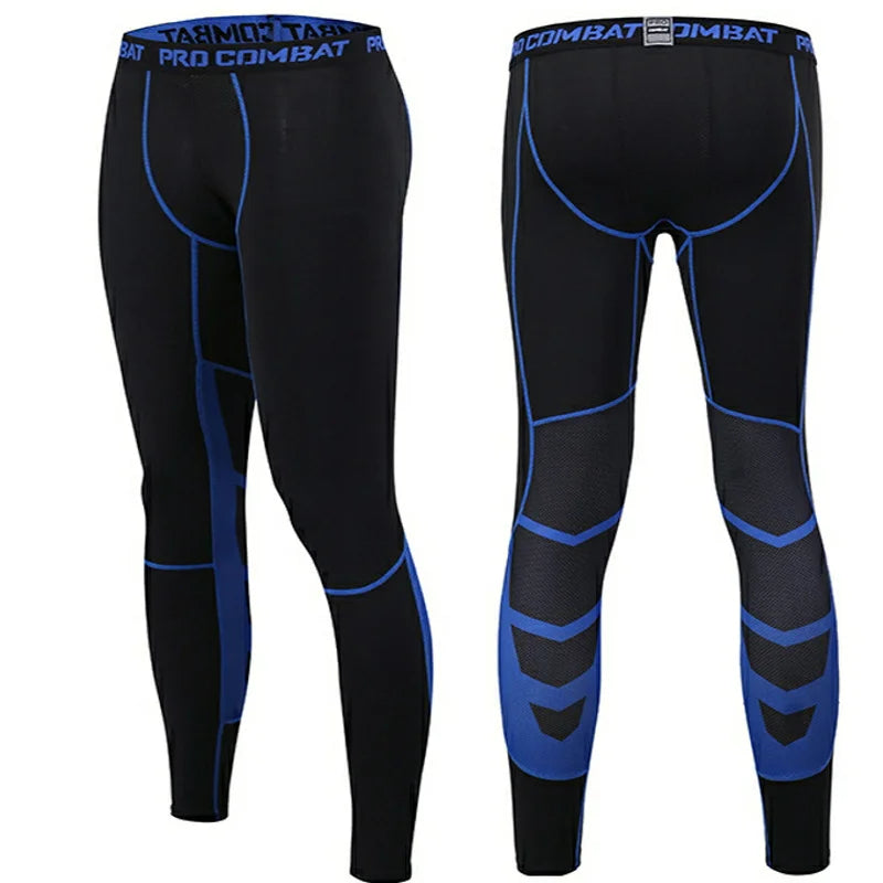 Men's Running Trousers Base Layer Tight Training Fitness Basketball Sports Skinny Cycling Quick Dry Long Pants S M L XL 2XL 3XL